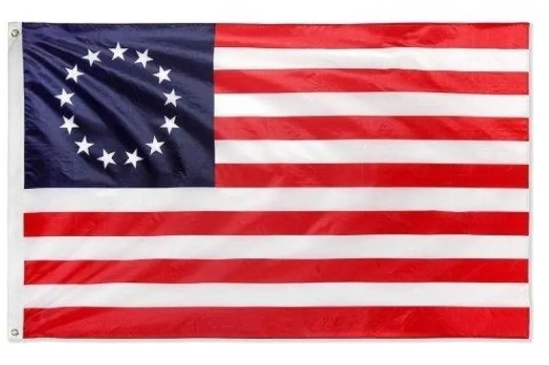Tradera USA Betsy Ross flagga Raggare Epa traktor^ Flaggor