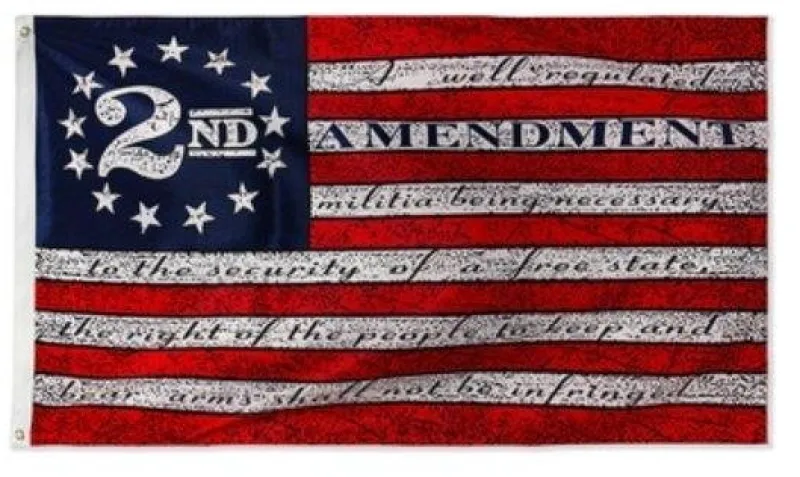Tradera USA 2nd Amendment flagga Raggare Epa traktor^ Flaggor