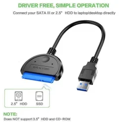 Tradera USB 3.0 till Sata Extern Hårddisk Adapter> Extern Lagring