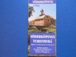 Tradera Utvikningsbar broschyr Söderköping Turistbyrå 1996> Grafik, Kartor & Tryck