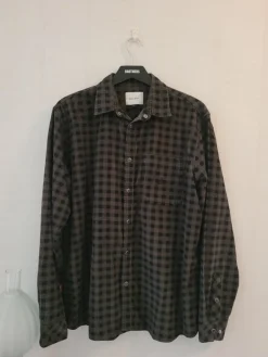 Tradera Vailent by Carlings Snygg Rutig Grön Svart Skjorta för Herr Strl L I Fint Skick^ Herrkläder