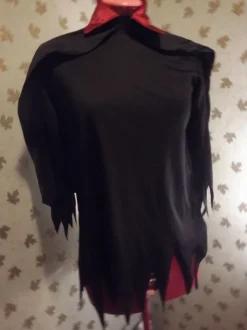 Tradera Vampyr-cape och tröja/klänning. Bra skick> Maskeradkläder