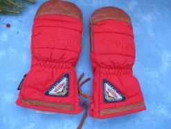 Tradera Alpint<Vantar Tumvantar Skidhandskar Hestra strl 7 Röd