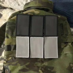 Tradera VARUSTELEKA REFLECTIVE PATCH, 80 X 50 MM> Tygmärken & Pins