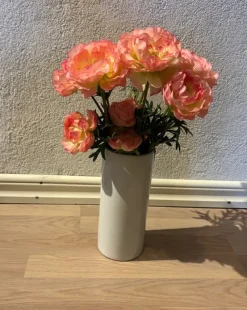 Tradera Konstgjorda Växter<Vas med konstgjorda blommor