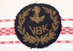 Tradera VBK ÄLDRE BRODERAT MÄRKE.^ Båt- & Fartygsmemorabilia