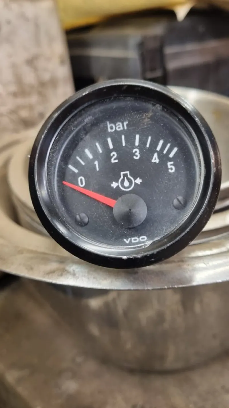 Tradera VDO olje tryckmätare 0-5 bar^ Jordbruksmaskiner