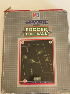 Tradera Retro Tv-spel & Pocketspel<Vectrex Soccer Football Cart + overlay.