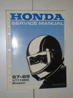 Tradera Verkstadshandbok Honda VT1100C '87-'89^ Motorcyklar & Delar