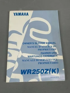 Tradera Verkstadshandbok Yamaha wr 250 1998 mfl^ Motocross