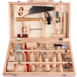 Tradera Verktygssats för barn Snickare Underhållsverktygslåda Riktiga verktyg> Utklädnad & Rollek