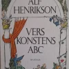 Tradera Vers konstens ABC - Alf Henrikson> Litteraturvetenskap