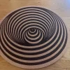 Tradera VERTIGO SWIRL SLIPMAT - PROG BLACK SABBATH WARHORSE KORK^ Musiktillbehör
