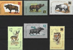 Tradera Vietnam 1964 Djur 6v^ Asien