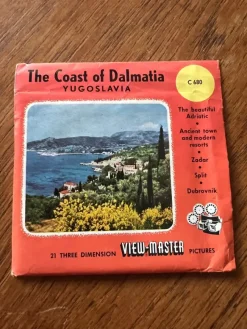 Tradera View-Master The coast of Dalmatia stereobilder^ Miniatyroptica