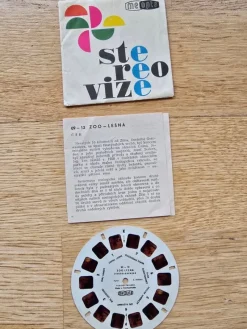 Tradera VIEW-MASTER, Tjeckoslovakien - Zoo Lesna^ Miniatyroptica