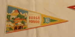 Tradera VIMPEL BORGÅ PORVOO^ Flaggor