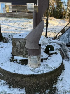 Tradera Vindflöjel/skorstensflöjel 150mm> Värme