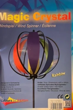 Tradera Lek & Spel<Vindkristall Regnbåge / vindspel / vindsnurra / wind weel / Windrat