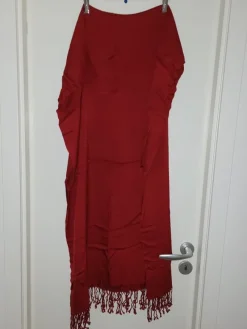 Tradera Vinrött sjal> Sjalar & Halsdukar