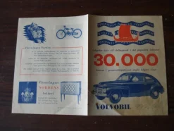 Tradera Lotter & Lottsedlar<Vinstförteckning Föreningen Nordens lotteri 1951 ca 14x18cm 4sid