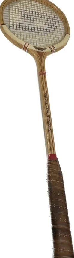 Tradera Squash<Vintage Dunlop Maxply Port Squashracket International Model i trä racquet