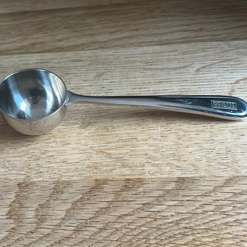 Tradera Vintage, Gevalia, WMF, Kaffemått, Skopa, Djupstämplad Gevalia, WMF, Cromargan> Övrig Antik & Design