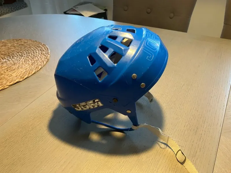 Tradera Hockey & Skridskor<Vintage Hjälm Jofa