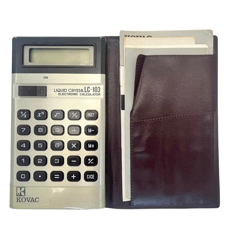 Tradera Vintage, Kovac LC-103 Liquid Crystal Calculator^ Övrig Hemelektronik