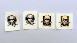 Tradera Mobilia<Vintage, Nostalgi 4 st oanvända vatten Dekaler från 1960 talet