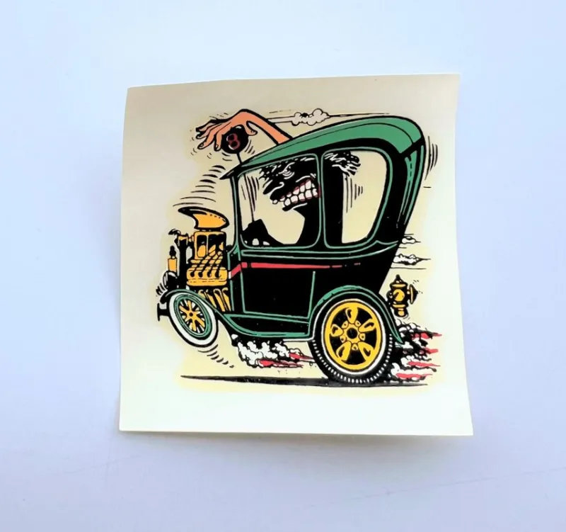 Tradera Mobilia<Vintage, Nostalgi oanvänd vatten Dekal från 1960 talet