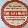 Tradera Skyltar<Vintage Taxi larmstation skylt