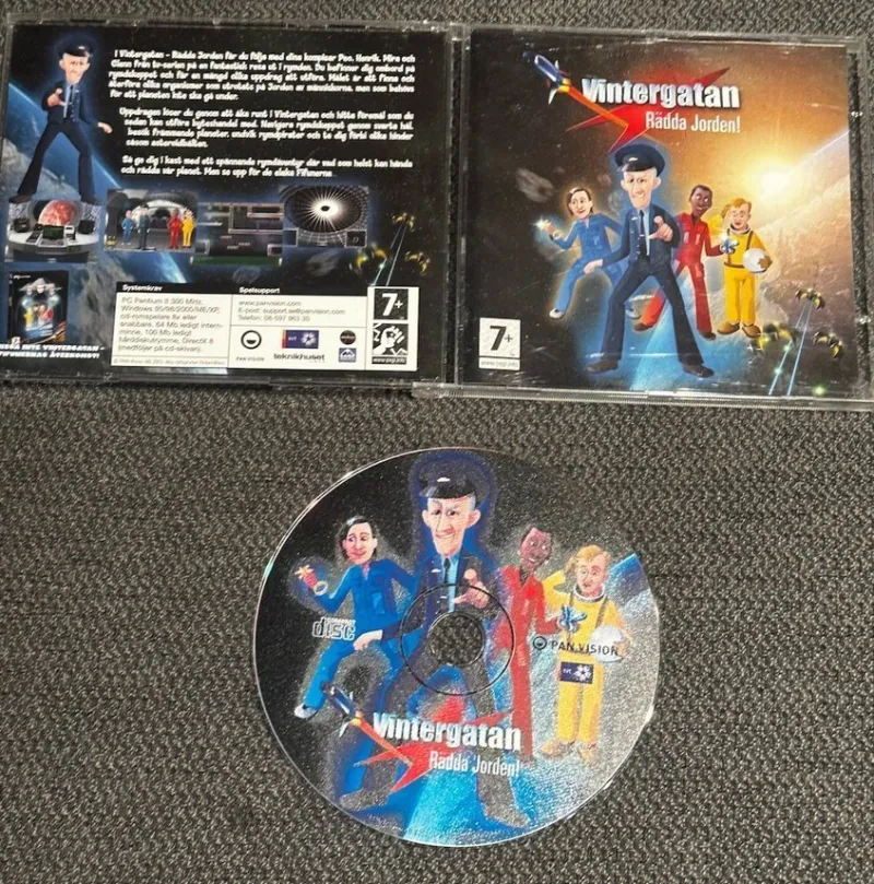 Tradera Datorspel<Vintergatan - Rädda Jorden! (PC)