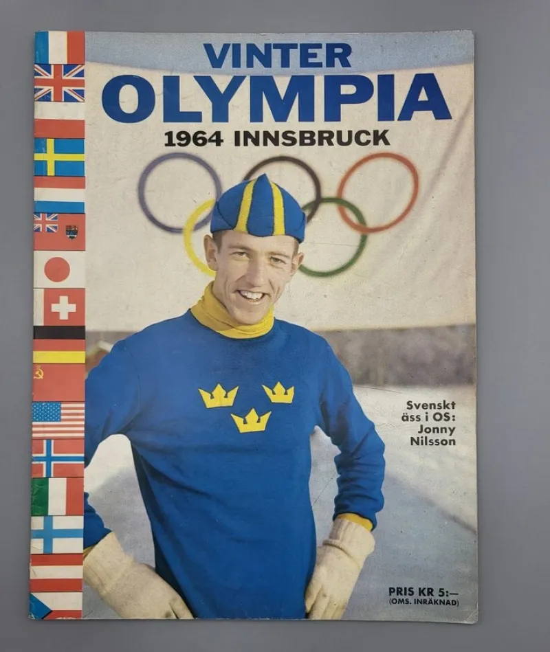 Tradera Olympia<Vinterolympia 1964 En bokfilm om Vinter-OS i Innsbruck