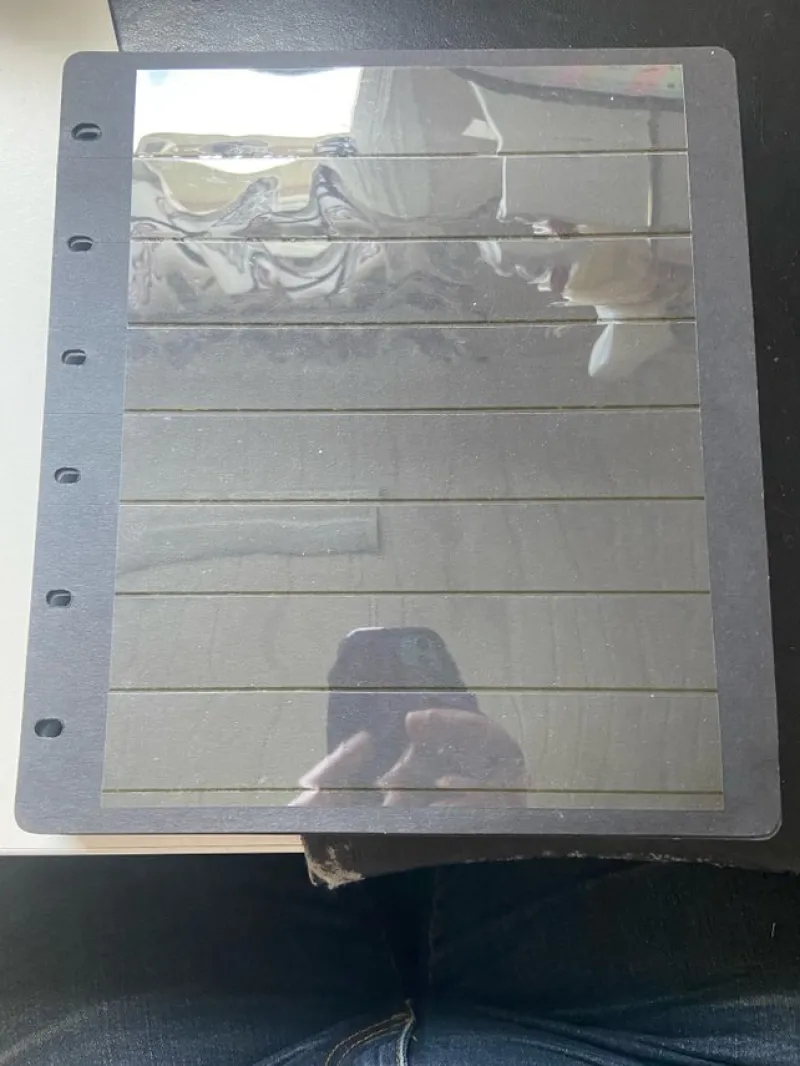 Tradera Visirblad 30 st svarta 8-raders^ Tillbehör