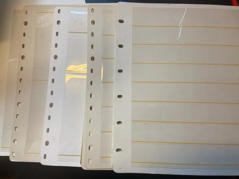 Tradera Visirblad 30 st vita^ Tillbehör