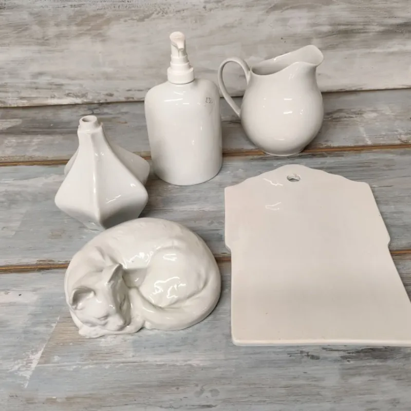 Tradera Vit Porslins målning> Keramik & Porslin, Utländskt