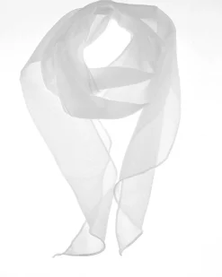 Tradera Vit tunn scarf scarf till håret eller till halsen-Fast Pris> Håraccessoarer