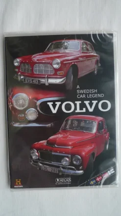 Tradera Mobilia<VOLVO A Swedish car legend DVD Editions Atlas helt ny inplastad