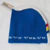 Tradera Reklamprylar<Volvo blå och vit mössa med text. Nyskick Retro Vintage Scandinavian Design