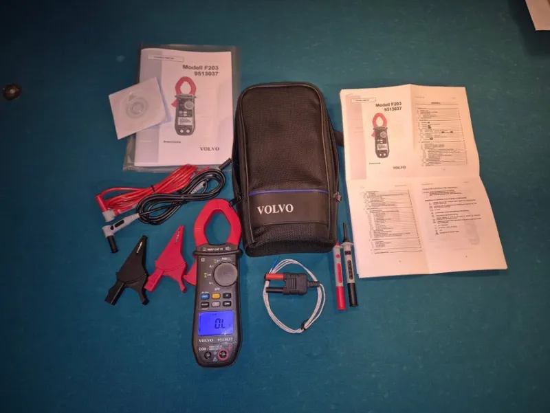 Tradera Volvo Multimeter Strömtång 900A/DC (Chauvin Arnoux)> Verktyg