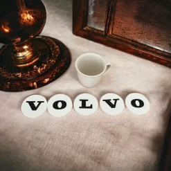 Tradera VOLVO underlägg för muggar 5st^ Merchandise
