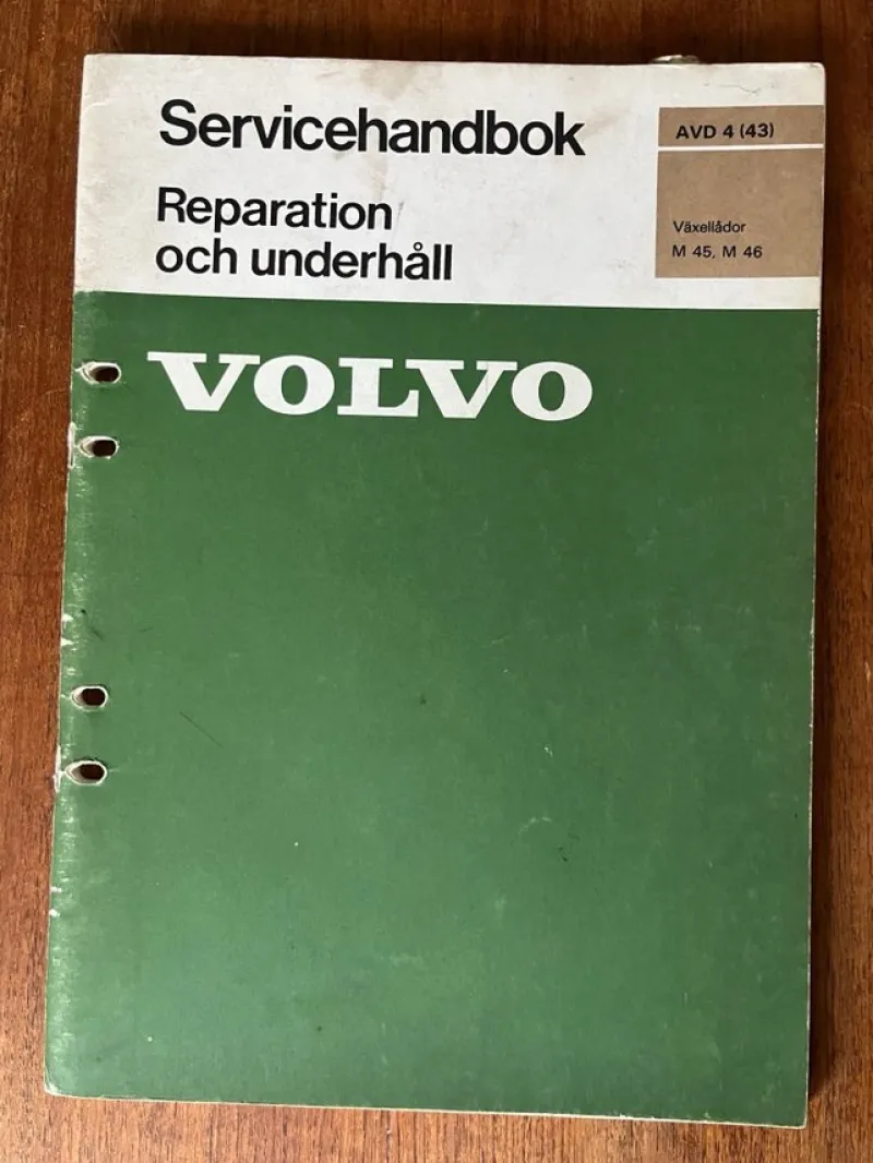 Tradera Volvo växellådor Servicehandbok Reparation och underhåll^ Service & Reparation