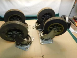 Tradera Vorwerk Hanko Finland Hjul Svängbar 160/40-80 FL ( 4 st)> Verkstad