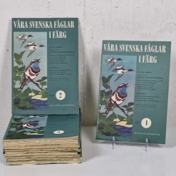 Tradera VÅRA SVENSKA FÅGLAR I FÄRG, 1-12 - Samling - Parti böcker> Naturalia