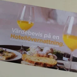 Tradera Värdecheck värdebevis giltig till 2025-11-30 hotellövernattning där frukost ingå> Hotell & Övernattningar