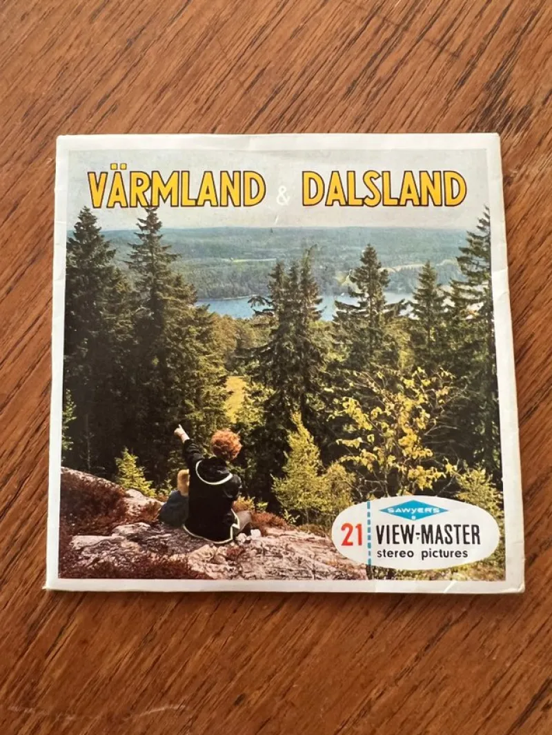 Tradera Värmland Dalsland, View-Master stereobilder^ Miniatyroptica