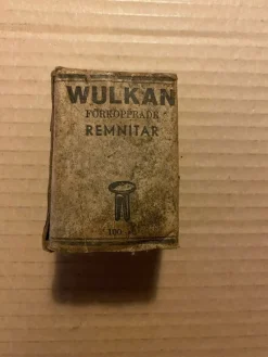 Tradera Vulcan Förkopprade Remnitar - Remskarvens Skivsida & Utsida Förpackning^ Jordbruksmaskiner