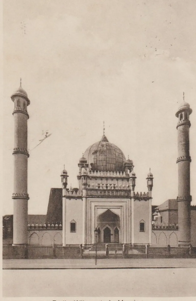Tradera Världen Utom Norden<Vykort Berlin-Wilmersdorf Moschee Tyskland Stpl 30/6 - 1935