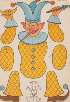 Tradera Övrigt<Vykort Klippdockkort Cirkus Reibusch Näs-Pelle Obeg